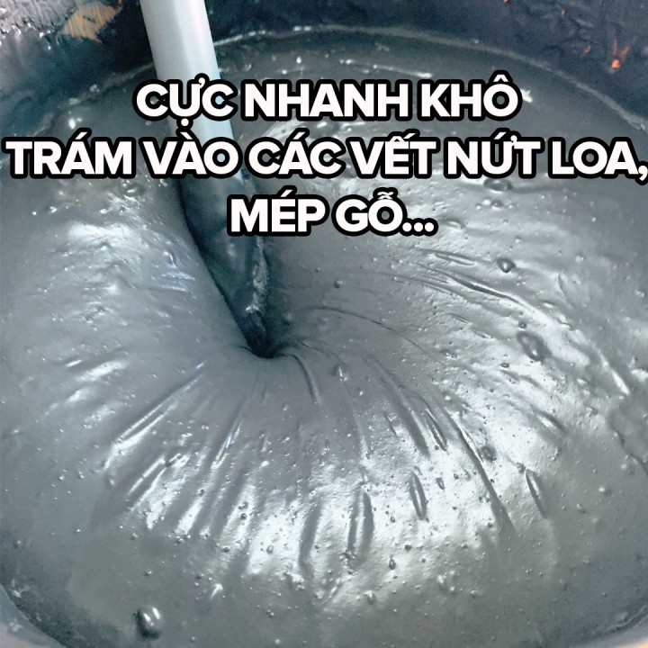 0.5 - 1KG BỘT TRÉT LOA THÙNG CHẤT LƯỢNG CAO KHÔNG CẦN PHA CHẾ, TRÉT CÁC VẾT NỨT, LÀM NHẴN BỀ MẶT GỖ KHÔ NGAY SAU 15 PHÚT