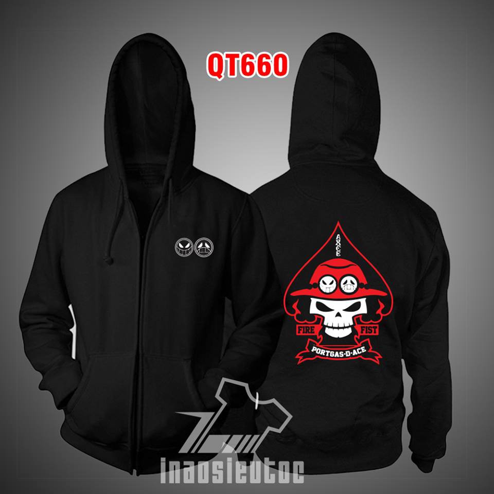 ÁO khoác One Piece Ace cực HOT khuyến mại khủng giá TỐT chất lượng dẹp