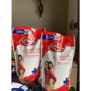 Sữa tắm lifebuoy túi 850g gói nhỏ tiết kiệm