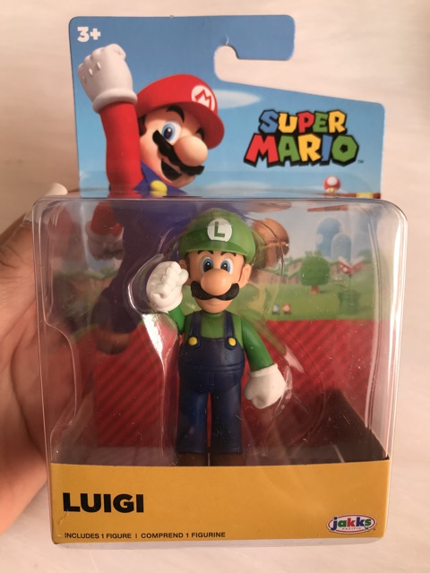 👉1- Super Mario Fire Mario Figure của Jakks New-mỹ