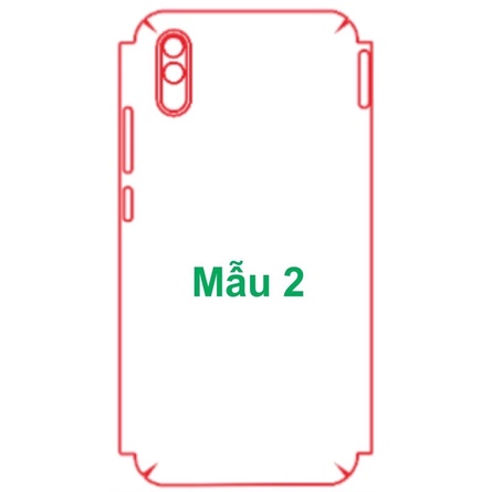 Redmi 9A miếng dán trong Ppf mặt sau và mặt trước chống va đập chống trầy xước tốt