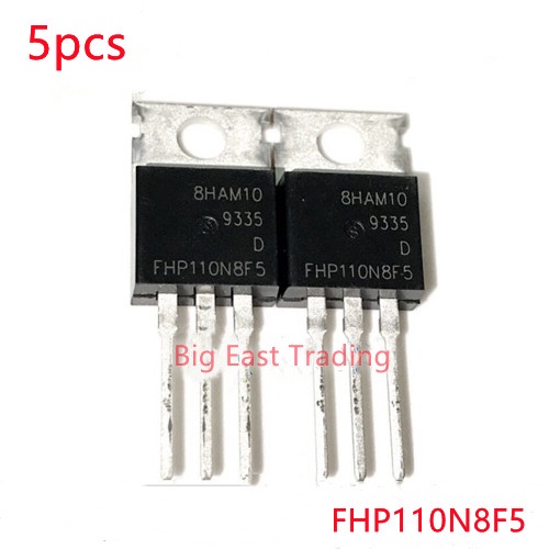 5 chiếc FHP110N8F5 110N8F5 Transistor hàn TO-220, đảm bảo chất lượng