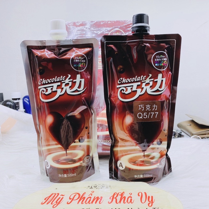 Thuốc nhuộm tóc Nâu SOCOLA 5/77 - phủ bạc 100%