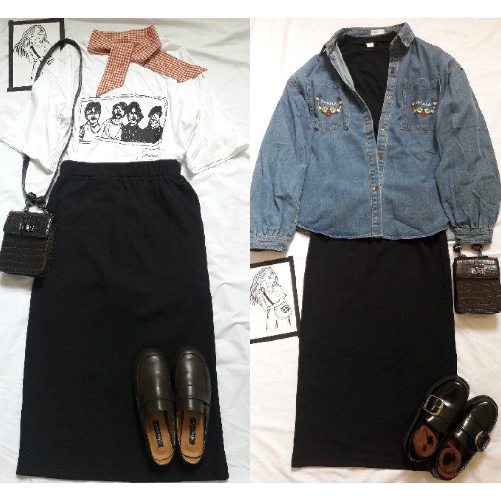 [SẴN]-Chân váy len Style Hàn (CV09)