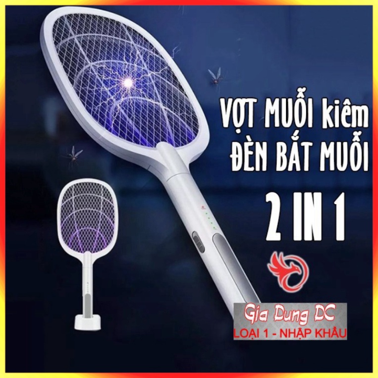 Bản Nâng Cấp Kiêm Đèn 2 Trong 1 Tự Động Dùng Pin 1200mAh Cổng Sạc USB
