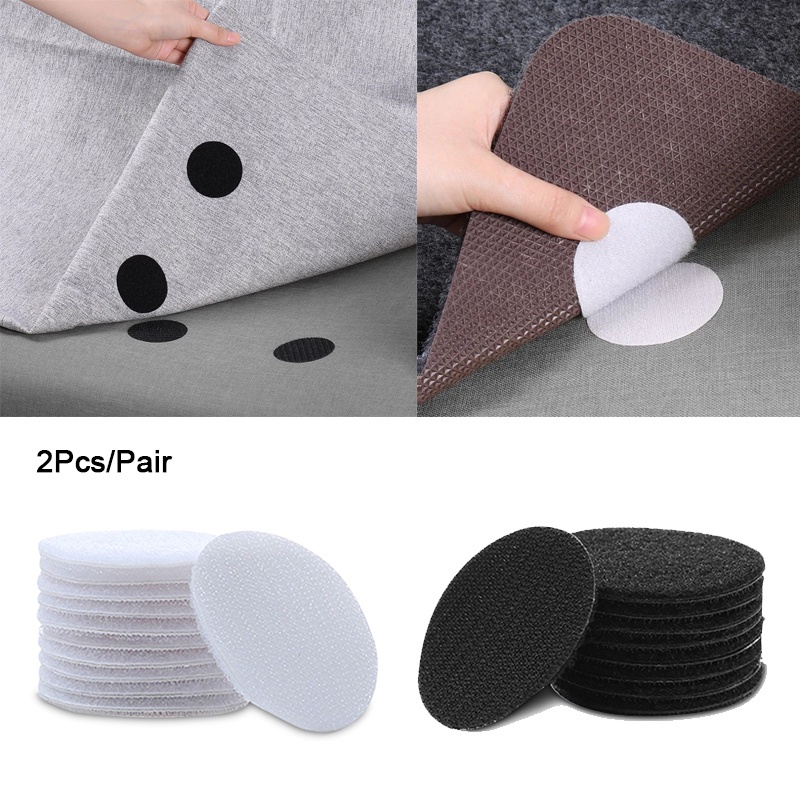 Set 10 kẹp băng dính hai mặt cố định thảm trải giường chống trượt