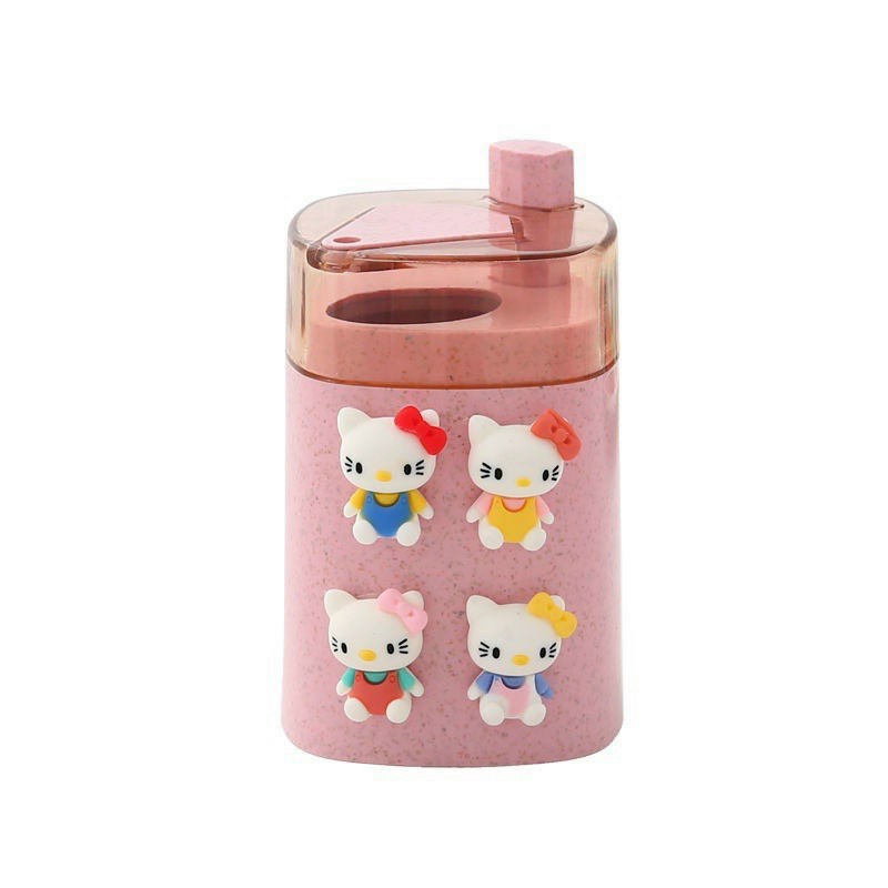 Hộp đựng tăm nhấn tự động họa tiết hoạt hình bằng nhựa PP cao cấp