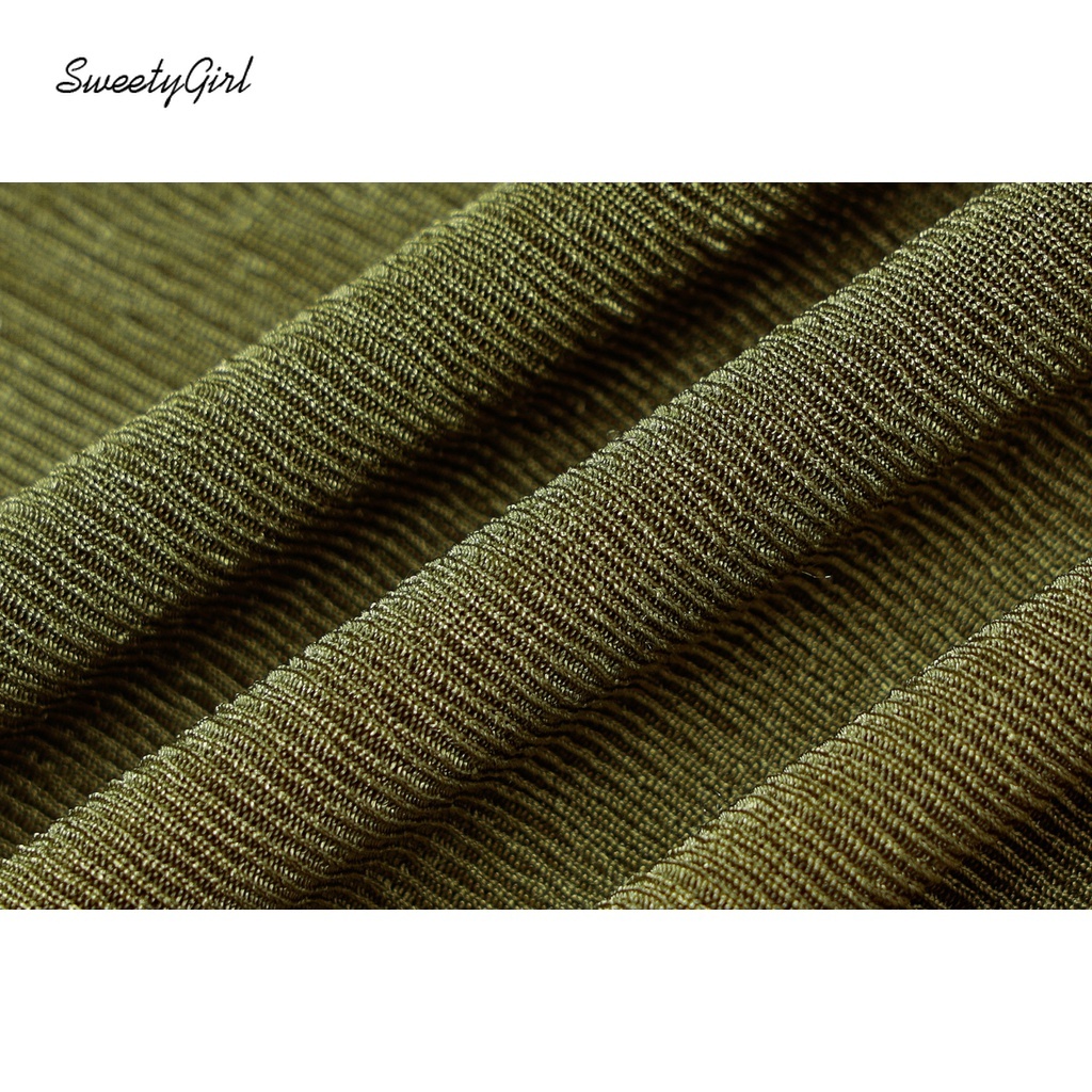 Đầm Trễ Vai Màu Trơn Thiết Kế Đục Lỗ Thời Trang Cho Nữ