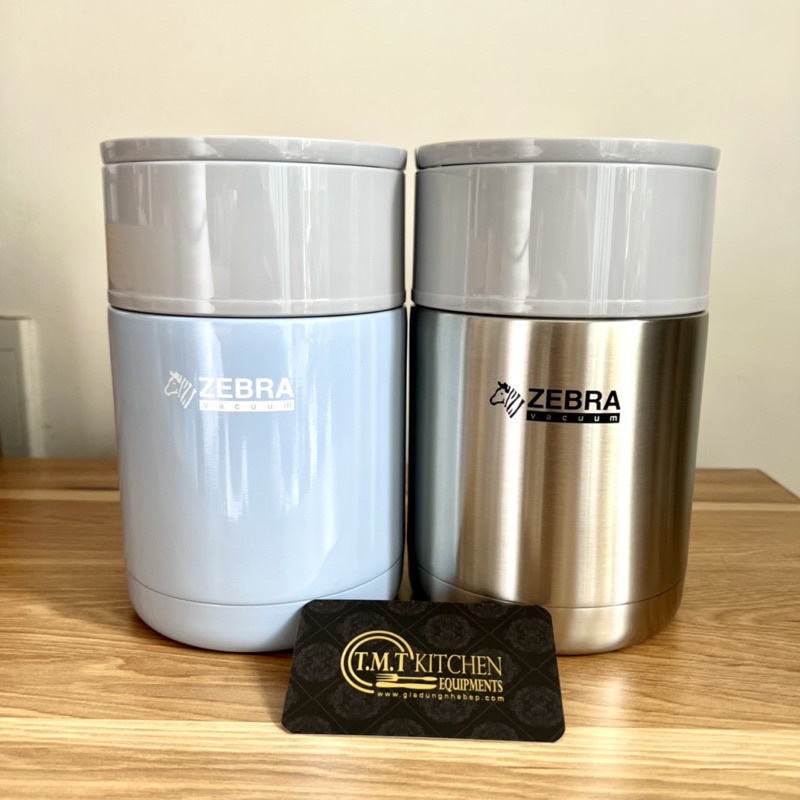 Bình ủ cháo inox 304 ZEBRA cao cấp Thái Lan