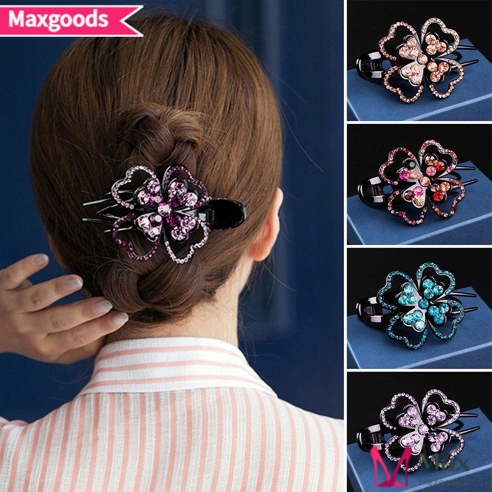 Kẹp Tóc Đuôi Bồ Câu Dài Dày Dặn Lấp Lánh