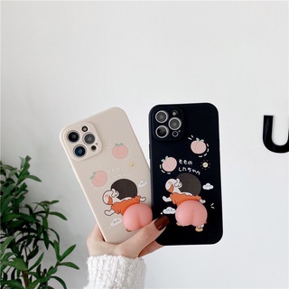 [SIÊU XINH] Ốp Lưng Iphone cạnh vuông Shin đào bóp