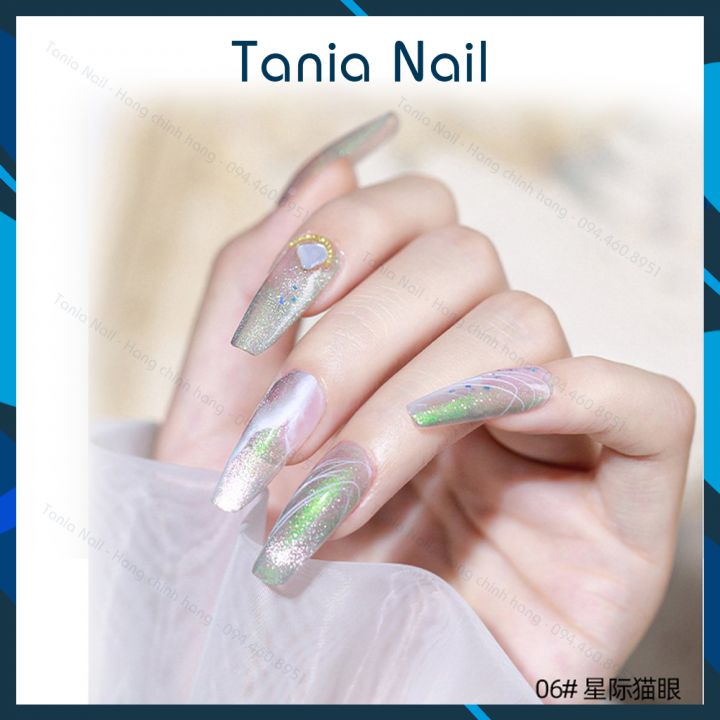 Mắt Mèo Huaxi  Kim Cương Flash Vàng Bạc