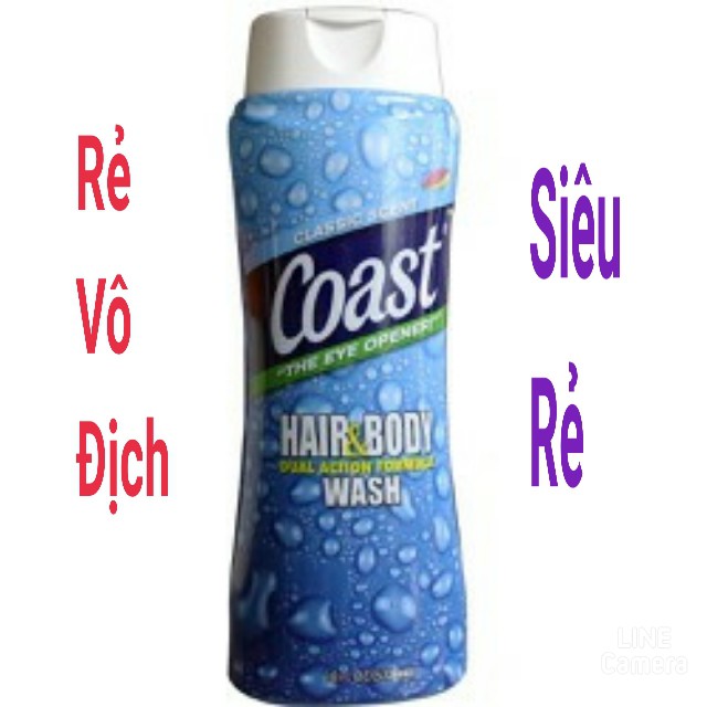 Tắm gội Coast Mỹ 532ml | BigBuy360 - bigbuy360.vn