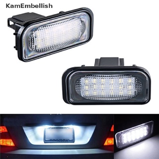 Bộ 2 đèn led chiếu biển số xe hơi w203 chất lượng cao