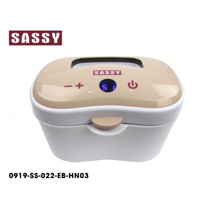 Đồ dùng sơ sinh - Máy làm ấm khăn ướt - giữ ấm tự động điều chỉnh nhiệt Sassy - SS-002 - có lò xo đẩy giấy lên