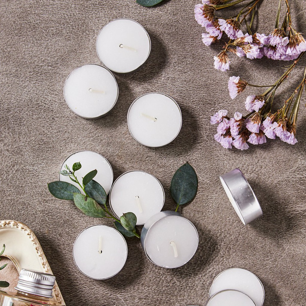 Nến viên Tealight trắng - JAJU