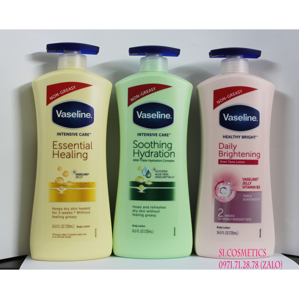 ( Mẫu Mới 2021 ) SỮA DƯỠNG THỂ VASELINE 725ML | BigBuy360 - bigbuy360.vn