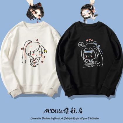 SALE- ( RẺ VÔ ĐỊCH) Áo Sweater In Hình Ma Đạo Tổ Sư - Trần Tình Lệnh, Tiêu Chiến, Vương Nhất, Lam Vong Cơ - áo HOT