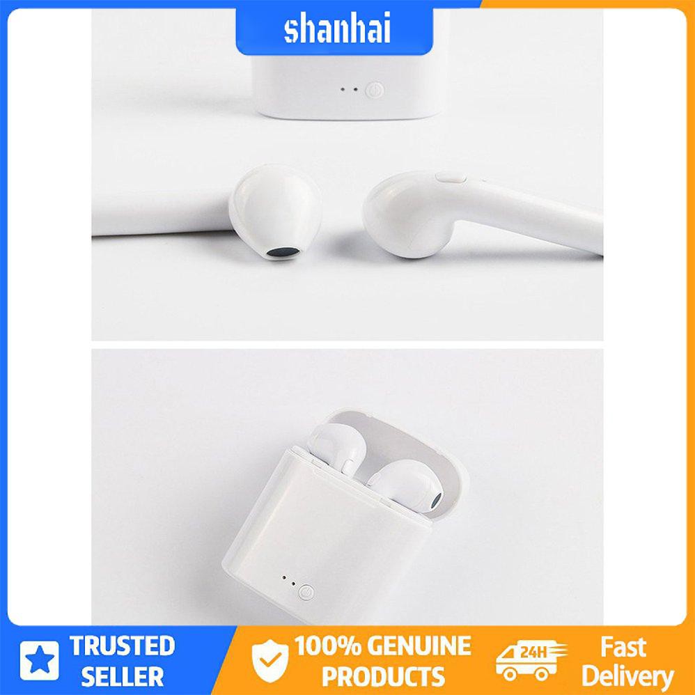 Tai nghe không dây I7S Mini Stereo Earphone Headphones Auto Matching