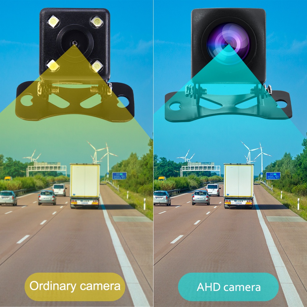 Camera Chiếu Hậu Tầm Nhìn Ban Đêm Góc Rộng Cho Android Radio
