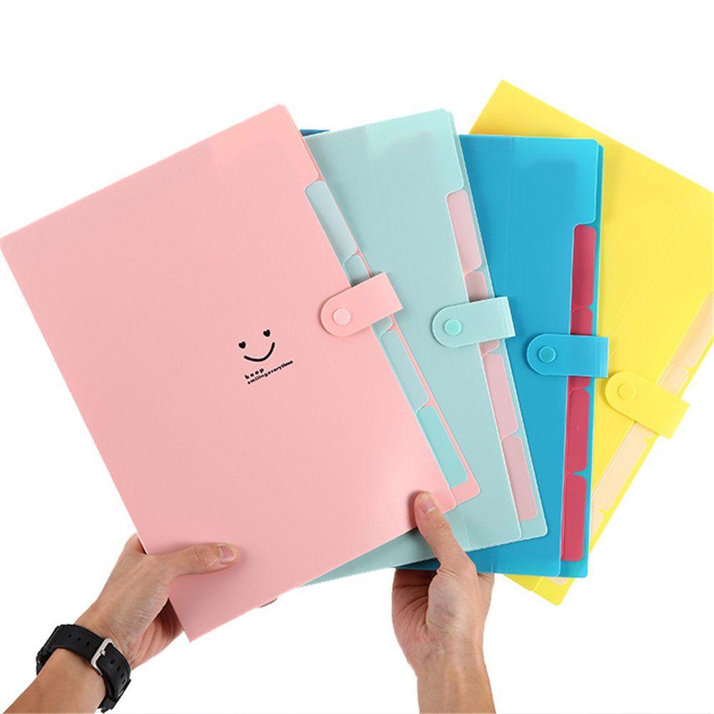 Túi đựng tài liệu khổ A4 5 ngăn sức chứa lớn chống nước tiện dụng