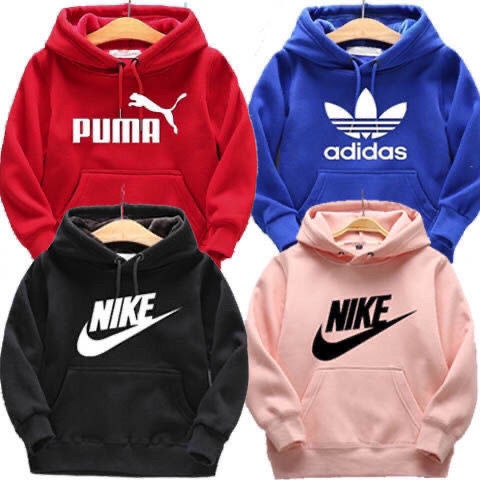 🎀Mẹ con🎀Áo Hoodie dày dặn phong cách đường phố thời trang thu đông cho bé