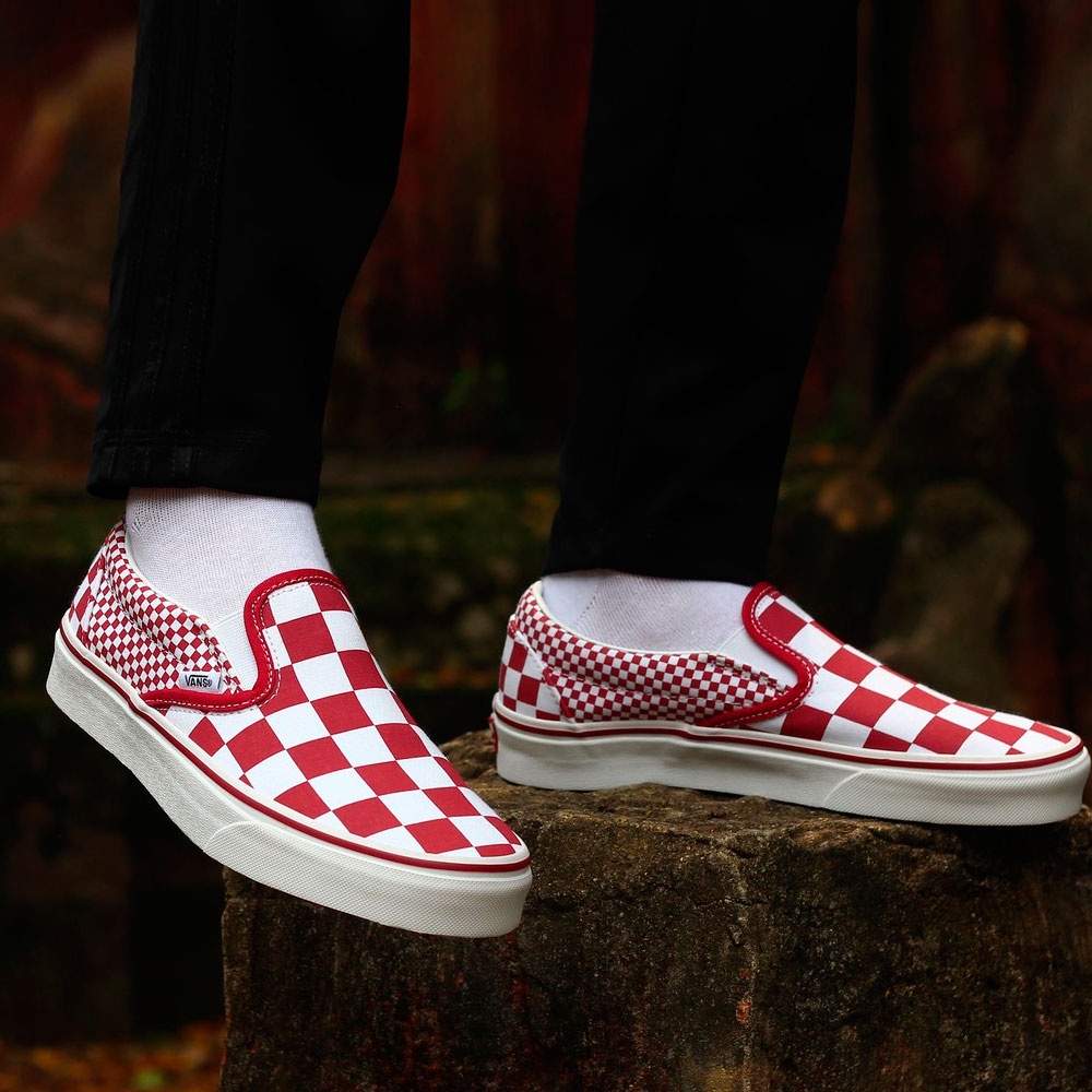 Giày Sneaker Vans Slip On Mix Checker - VN0A38F7VK5