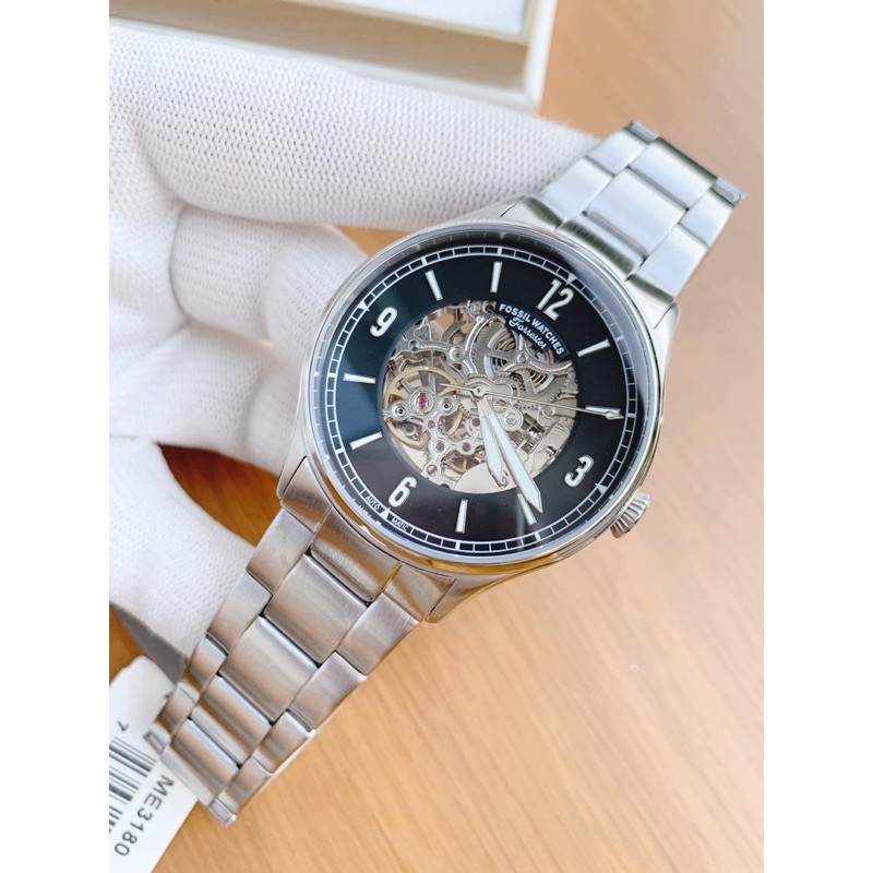 Đồng hồ nam Fossil ME3180 automatic dây kim loại size 42mm