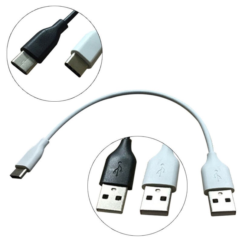 Dây cáp sạc USB 3.1 Type C sang Type A 2.0 20cm