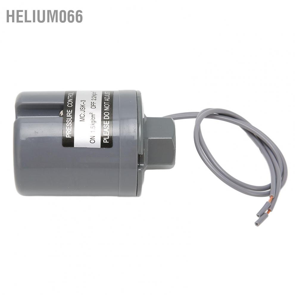 Helium066 Water Pressure Controller Zinc Alloy Booster Pump Switch for Threaded Elbow Tube