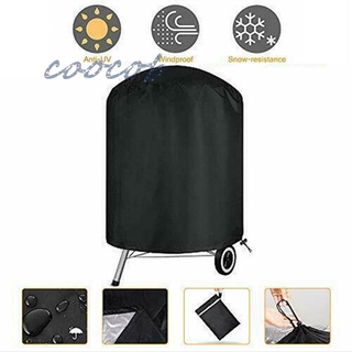 Barbecue Cover Fade resistant Kettle Waterproof Heavy Duty 75x70cm Polyester fabric Portable Convenient Outdoor