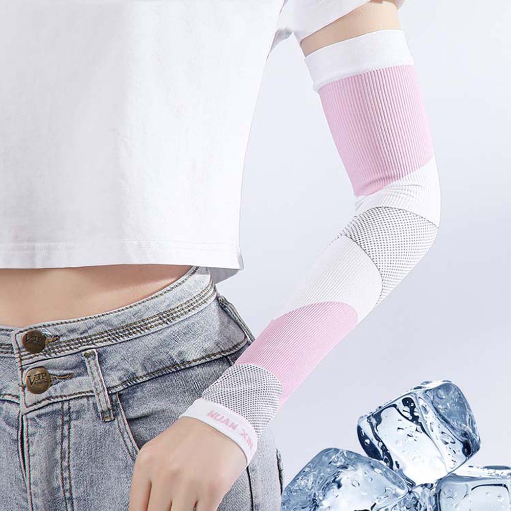 Găng Tay Thun Lạnh Hở Ngón Màu Sắc Nổi Bật