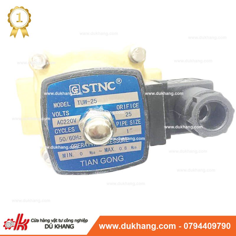 Van điện từ coil đúc TUW STNC - Van điện từ dùng cho Khí nén, dầu, hơi, nước - hàng chính hãng