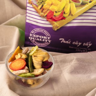 [Có bán thùng] Trái Cây Sấy VINAMIT 250gram