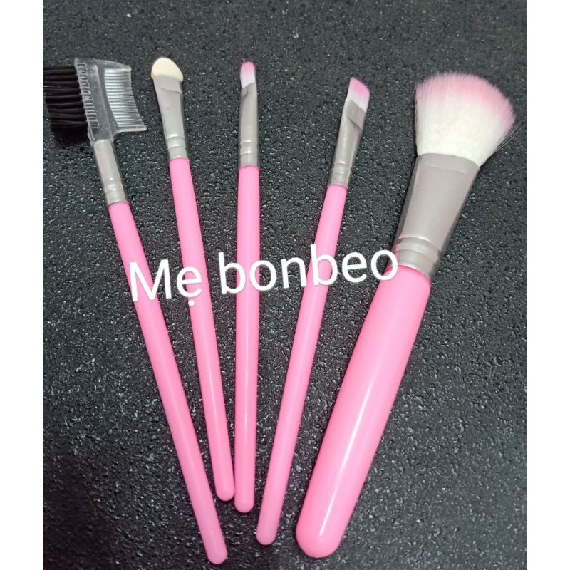 Bộ cọ trang điểm mini 5 cây cực xinh