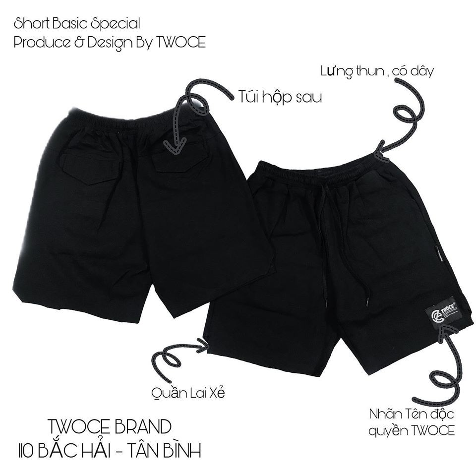 Quần Basic - Black // Made By Twoce