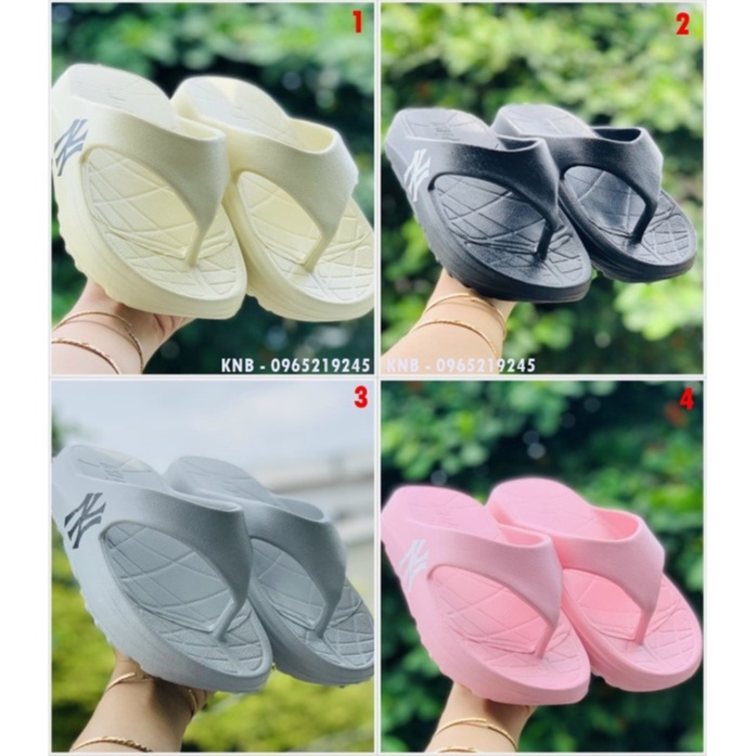 Dép 𝐌𝐋𝐁,dép kẹp nam nữ,dép quai ngang nam nữ unisex 𝐌𝐋𝐁 -FREESHIP + Hộp- dép kẹp 𝐌𝐋𝐁 𝐍𝐘 thể thao bóng chày nam nữ in 𝐍𝐘