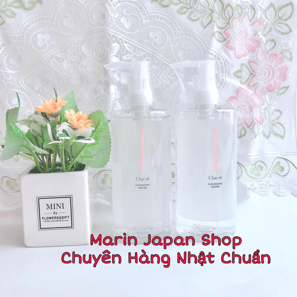 (Sale, Hàng Nhật)  Nước tẩy trang Chacott 500ml Chính Hãng Nhật Bản Mẫu Mới