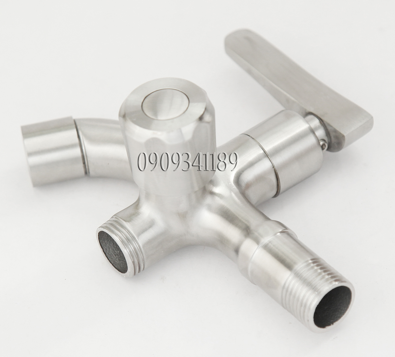 Củ sen Vòi Sen Tắm Lạnh INOX 304 THÂN ĐÚC NGUYÊN KHỐI