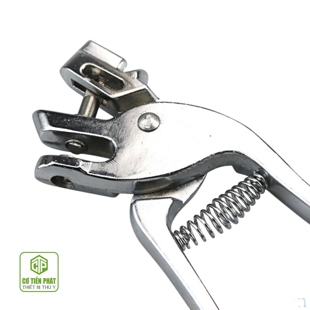 Kìm bấm lỗ tai tròn, bấm lỗ lên tai cho heo, lợn, gia súc