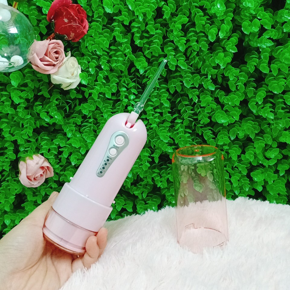 Máy tăm nước Smile Care - Bảo hành 12 tháng vệ sinh răng miệng cho người niềng răng