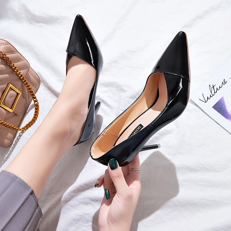 giày cao gót mũi nhọn 8cm