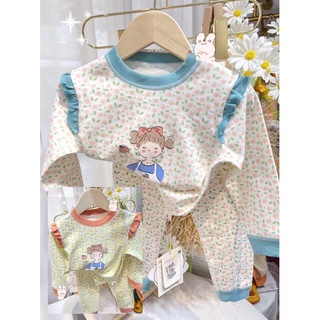 Bộ cánh tiên cô gái vải cotton nỉ QC