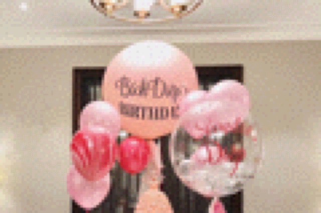 Combo bóng jumbo màu trơn in chữ kèm đầy đủ nguyên liệu tự làm