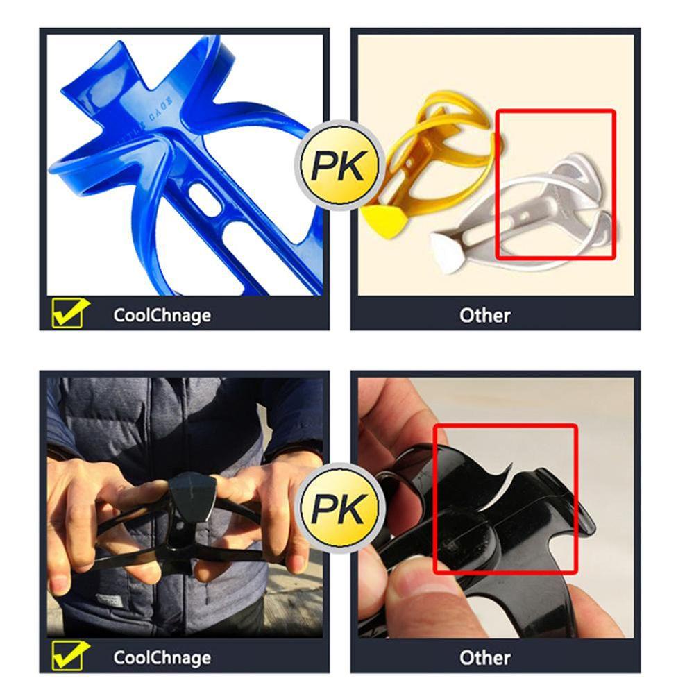 Giá Đỡ Bình Nước Bằng Nhựa Có Thể Điều Chỉnh Độ Cao Cho Xe Đạp