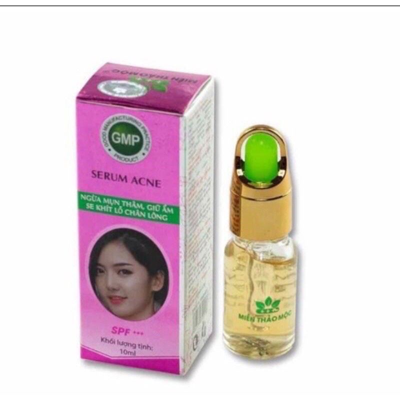 SERUM ACNE Miền thảo mộc ngừa mụn thâm giữ ẩm se khít lỗ chân lông