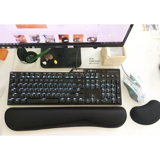 Combo kê tay cho phím, chuột có đệm đỡ cao su- chống mỏi và chai tay