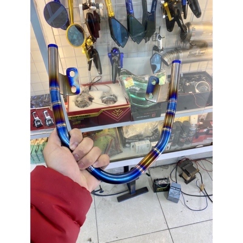 Cảng Sau, Tay Sách Titannium Sịn Wave A 100/50/110 đời 2017-2022