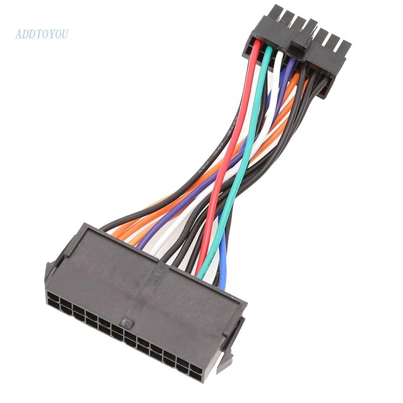 [3C] Dây Cáp Chuyển Đổi 10CM 24 Pin Sang 14 Pin PSU Cho Lenovo IBM Laptop