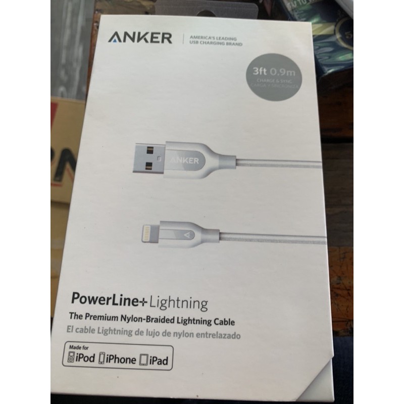 Cáp Lightning Anker Powerline+-A8121
